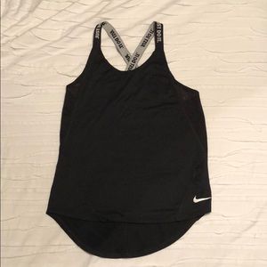 Black nike tank top